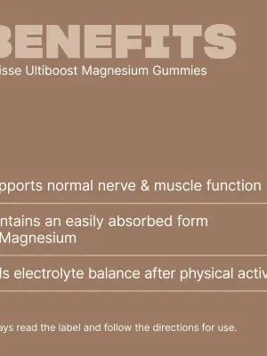Swisse Ultiboost Magnesium Gummies
