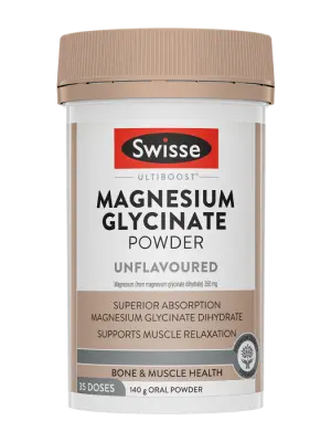 Swisse Ultiboost Magnesium Glycinate Powder