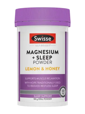Swisse Ultiboost Magnesium + Sleep Powder