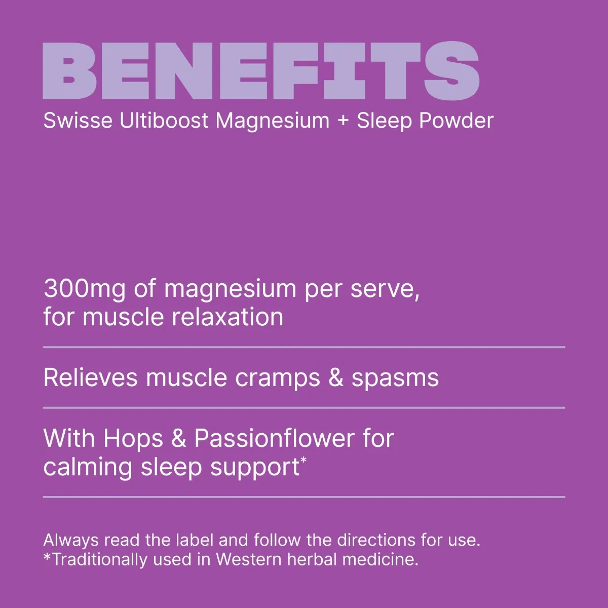 Swisse Ultiboost Magnesium + Sleep Powder