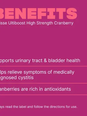 Swisse Ultiboost High Strength Cranberry