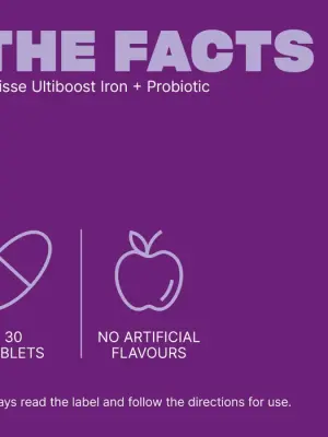Swisse Ultiboost Iron + Probiotic