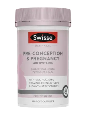 Swisse Ultinatal Pre-Conception & Pregnancy Multivitamin