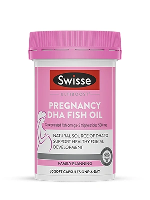 Swisse Ultiboost Pregnancy DHA Fish Oil