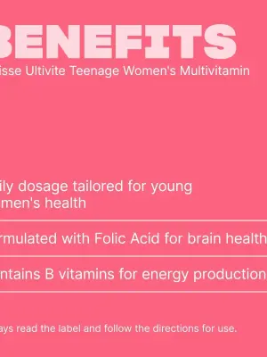 Swisse Ultivite Teenage Women's Multivitamin