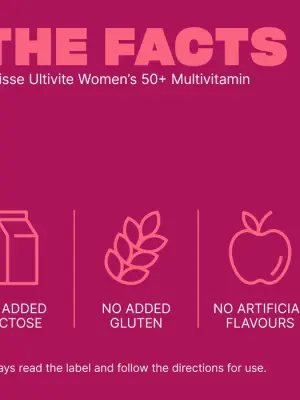 Swisse Ultivite Women's 50+ Multivitamin