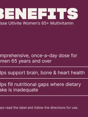 Swisse Ultivite Women’s 65+ Multivitamin
