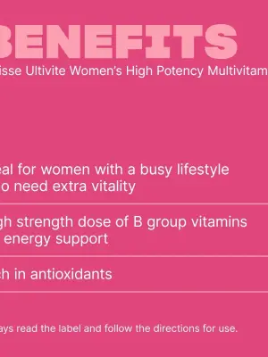 Swisse Ultivite Women's High Potency Multivitamin