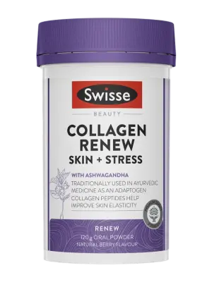 Swisse Beauty Collagen Renew Skin + Stress Powder