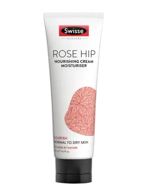 Swisse Skincare Rose Hip Nourishing Cream Moisturiser – 125 mL
