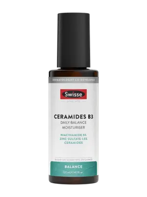Swisse Skincare Ceramides B3 Daily Balance Moisturiser – 120mL