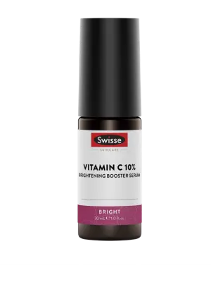 Swisse Skincare Vitamin C 10% Brightening Booster Serum