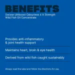 Swisse Ultiboost Odourless 4 x Strength Wild Fish Oil Concentrate – 60 Capsules