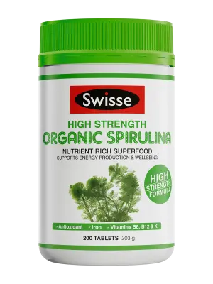High Strength Organic Spirulina