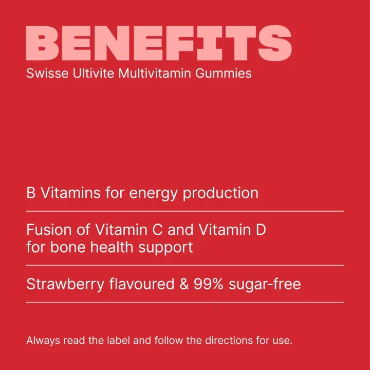 Swisse Ultivite Multivitamin Gummies