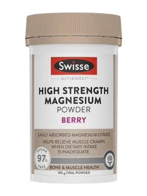 Swisse Ultiboost High Strength Magnesium Powder Berry