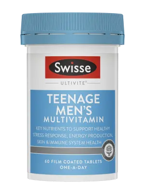 Swisse Ultivite Teenage Men's Multivitamin - 60 Tablets