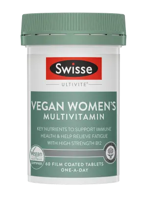 Swisse Ultivite Vegan Women's Multivitamin - 60 Tablets