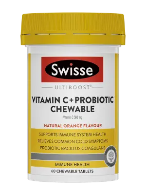 Vitamin C + Probiotic Chewable
