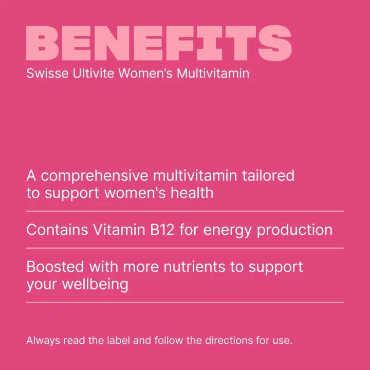 Swisse Ultivite Women's Multivitamin